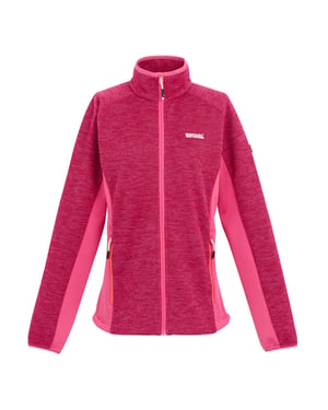 Regatta Dames/Dames Highton IV Full Zip Fleecejack (Flamingo Roze)