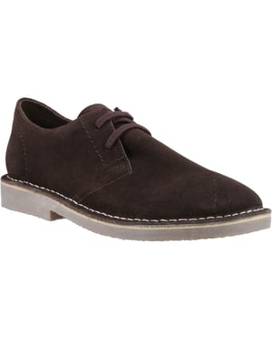 Hush Puppies Scout Suede Chocolate snörskor för män