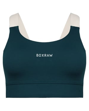 BoxRaw Alicia Dames Teal Sportbeha