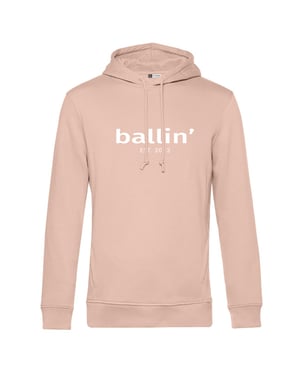Ballin Est. 2013 Luvtröjor Basic Hoodie Rosa
