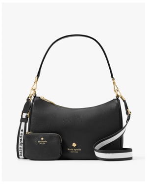 Emma Pebbled Leather Medium Shoulder Bag