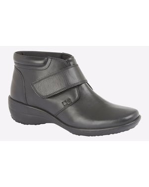 Mod Comfys Erika Memory Foam Wide Fit Womens Ankle Boots
