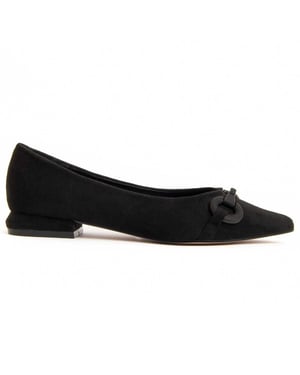 Montevita Ballet Flats Balera In Black