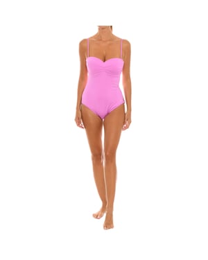 Women's strapless neckline swimsuit 46219