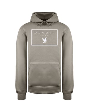 Devote London Dove Mens Nude/White Hoodie