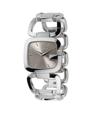 Gucci YA125402 G Bruin Wijzerplaat 30mm Dames Horloge