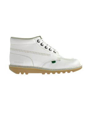 Kickers Kick Hi Core Dames Wit Laarzen