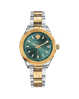 Versace V12050015 Hellenyium Two-Tone Green-klocka för damer