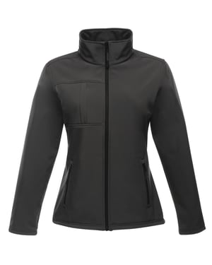 Regatta - Dames Professional Octagon II Waterdichte Softshell Jas (Grijs/Zwart)