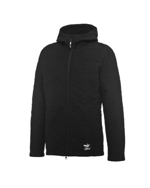 Puma x Naturel Hoodie Zip Up Mens Casual Track Top Black 574098 01