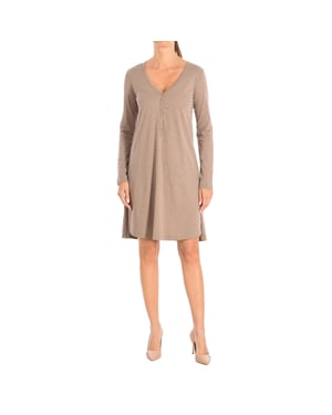 Long sleeve dress 3BCJV7044 woman