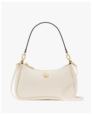 Kayla Pebbled Leather Small Convertible Shoulder Bag