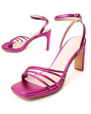 Montevita Klack Sandal Sandale4 I Fuchsia