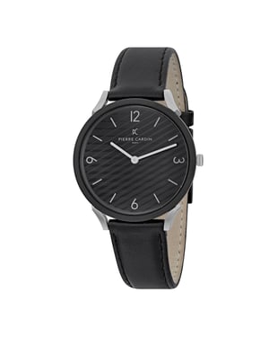 Pierre Cardin Pigalle Stripes Men's Black Watch CPI.2018