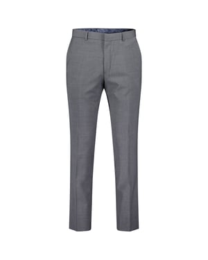 Men's Ted Baker Panama Slim Fit Suit Trousers in Charcoal