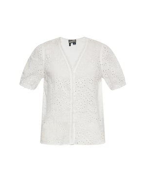 Dreimaster Blouse Dames wolwit