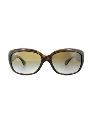 Ray-Ban Zonnebril Jackie Ohh 4101 710/T5 Schildpad Bruin Verloop Gepolariseerd
