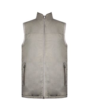 Hackett London Reversible Mens Beige Linen Gilet