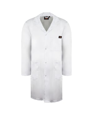 Dickies Redhawk Warehouse Mens White Coat