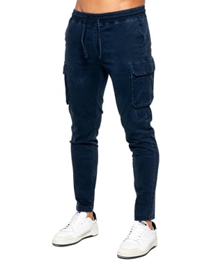 Enzo | Mens Cargo Trousers