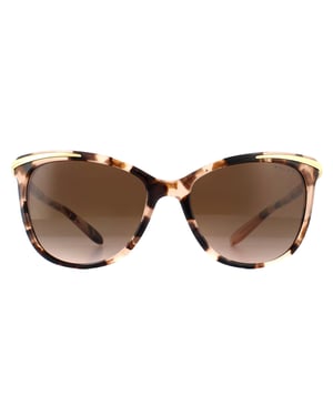 Ralph by Ralph Lauren Cat Eye Dames Pink Tortoise Dark Brown Gradient Zonnebril