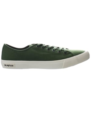 Seavees Monterey Sneaker Standard Green Mens Plimsolls