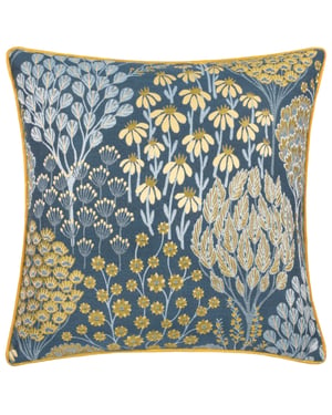 Wylder Nature Ophelia Floral Jacquard Cushion Cover