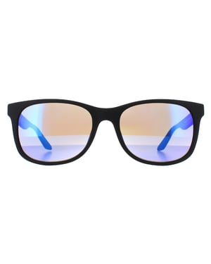 Dragon Rectangle Mens Black Lumalens Blue Ionized Eden