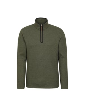 Mountain Warehouse Heren Beta Contrast Ritssluiting (Donkere Khaki)