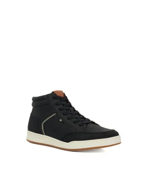 Dune Mens Streets - Canvas High Top Trainers