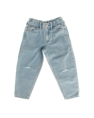 Jeans med hög midja 813605 för flickor