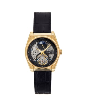 Heritor Automatische Daxton Semi Skeleton Horloge