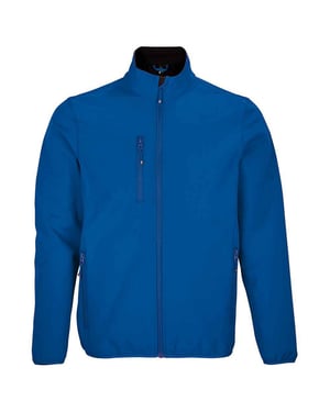 SOLS Heren Falcon Gerecycleerd Soft Shell Jasje (Koningsblauw)