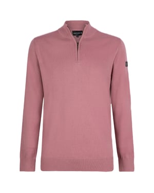 PRESLY & SUN Lewis zip knitted pullover