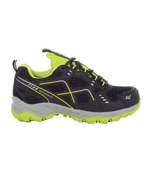 Regatta Kinder/Kinder Vendeavour Wandelschoenen (Navy/Lime Punch)