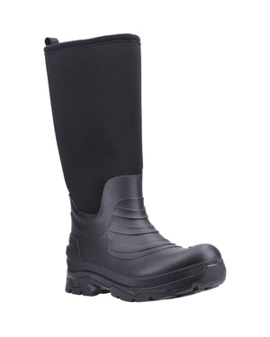 Cotswold Unisex volwassen Kenwood Neopreen Wellington Laarzen (Zwart)