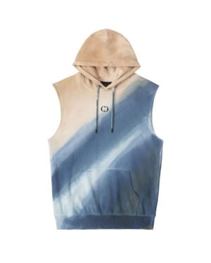 Criminal Damage Tie Dye Hoodie Vest för män
