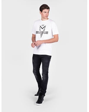 Les Hommes T-shirt Darts Herr Vit