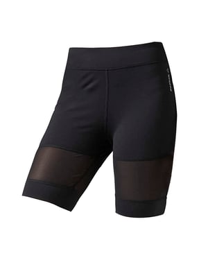 Reebok Fietsshort Mesh Panel Cycling Tight Zwart - Dames