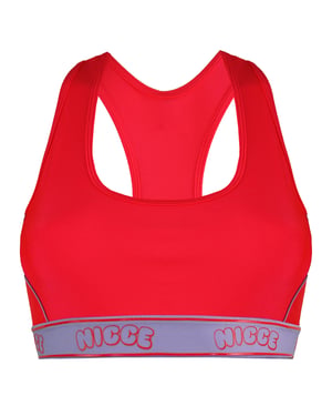 Nicce Mouwloze Roze Dames Koolstof Racerback Sportbeha 203 2 15 04 0307
