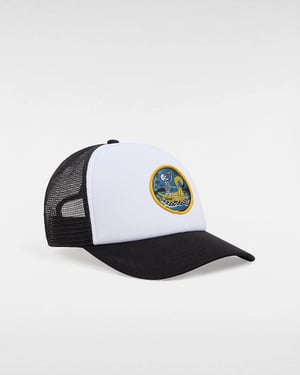 VANS Beer Float Trucker Cap in White