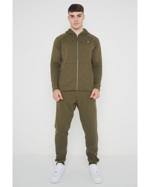 Nike Sportswear Optic trainingspak voor heren in olijfgroen