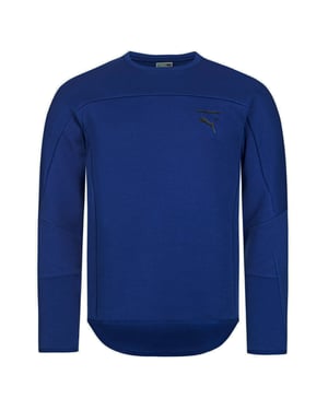 Puma Mens Pace Sweatshirt Casual Crew Jumper Blue 577658 27