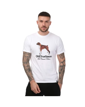 Men's One True Saxon Dawg T-Shirt in White