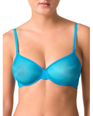 Glossies Sheer Plunge Bra