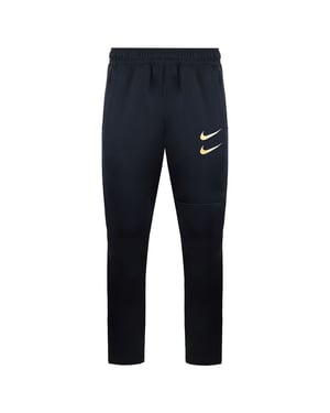 Nike Zwart Standard Fit Stretch Taille Heren Joggingbroek DC2591 010