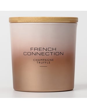 French Connection Metallic Collection Champagne Truffle Candle 331g