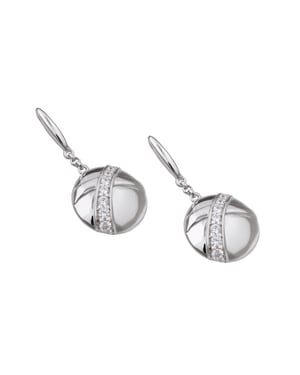 Orphelia Dames 925 Sterling Zilveren Oorbellen - Zilver ZO-5856