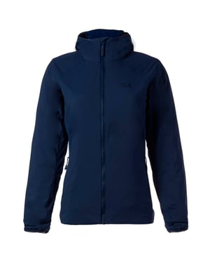 Jack Wolfskin Opouri Peak Dames Marine Jas