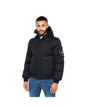 Crosshatch Heren Milwaka Jacket (Zwart)